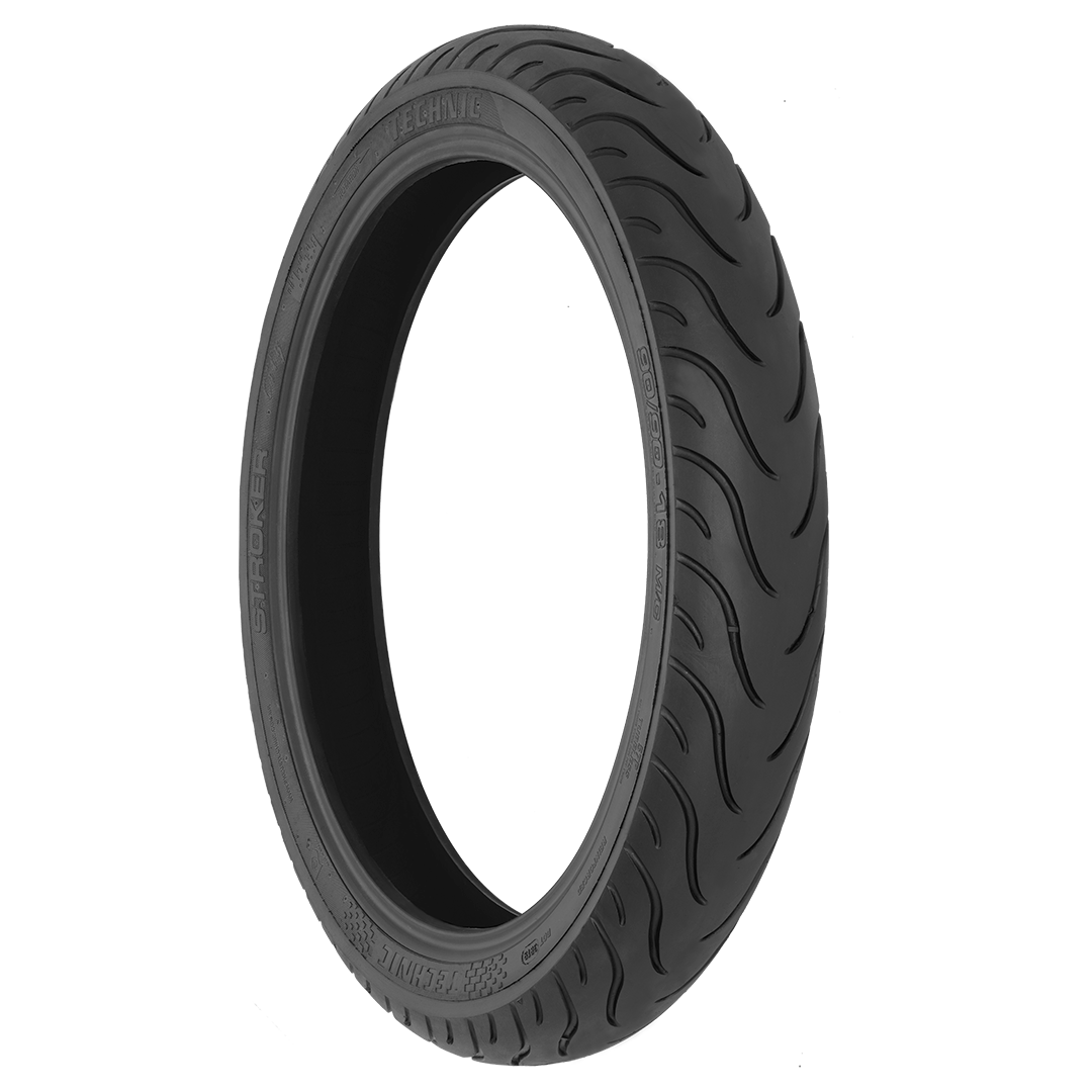 Pneu p/ moto aro 18 * 90/90-18 - tras. cg 125/150/160, titan, fan, ybr 125, cbx 150/200 , factor 150 e similares (stroker) s/câm.